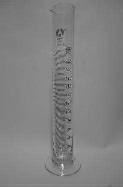 2b Conical (Erlenmeyer) flask Measuring Cylinder - Also known as graduated cylinder - For general purpose
