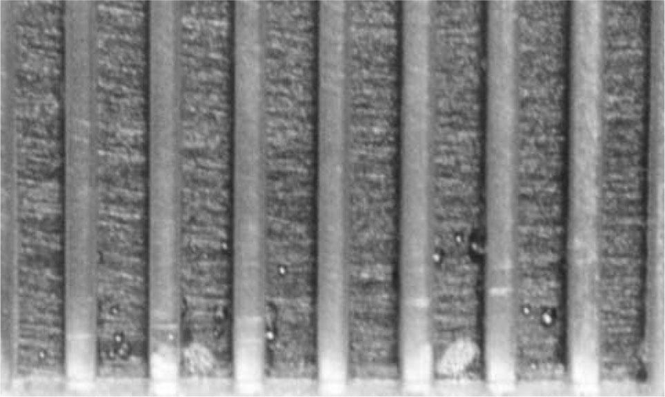 332 Transport Phenomena in Fuel Cells Figure 11: Water droplet formation at cathode using Toray carbon paper for 2 M MeOH feed and non-humidified air (68 ml/min and 1 psig) at 100 ma/cm 2 and 85 C.