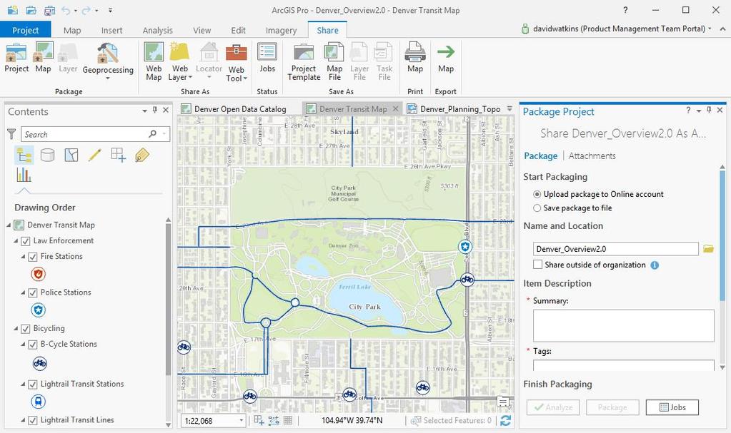 Working with ArcGIS Pro Familiar but new and
