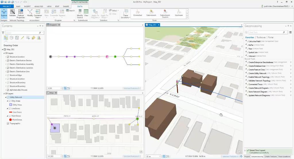 ArcGIS Pro Roadmap Near-term Utility Network Attribute Rules Reports Layout Tables Full Motion Video Stereo