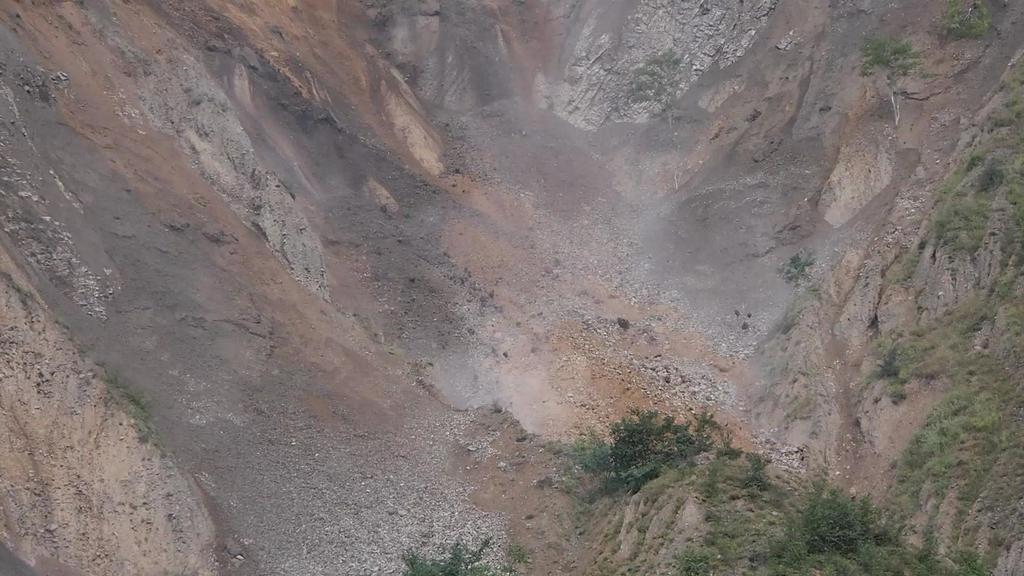 Landslides (Mass Wasting) Gansu,