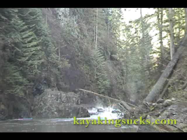 Video showing debris fall that occurred on the Sultan River, Oregon, USA on 11