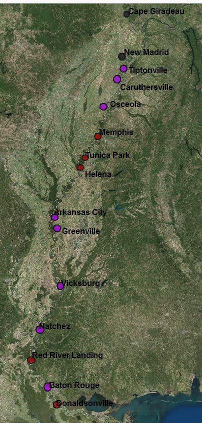 Forecast Flood Crests on Mississippi River Early January Mid January Cape Girardeau 3 rd Near Record New Madrid 5 th Near Record Tiptonville 5 th - Major Caruthersville 6 th - Major Osceola 7th -