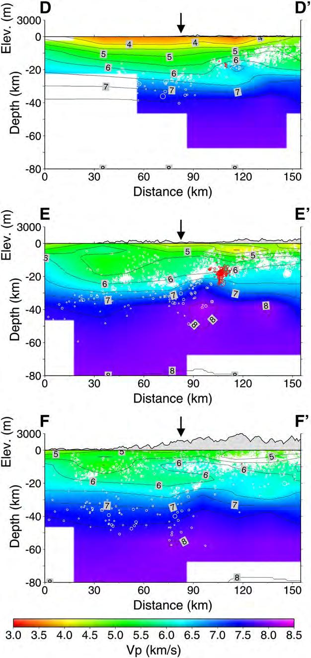 R.-J. Rau et al. / Tectonophysics 578 (2012) 107 116 111 Fig. 5. A series of maps of southern Taiwan showing the P-wave velocity solutions at each layer for the results of 3D inversion (Rau and Wu, 1995).