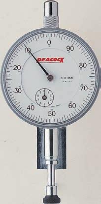 The Dial Hole Gauge is used for measurement of a bore diameter or groove width.