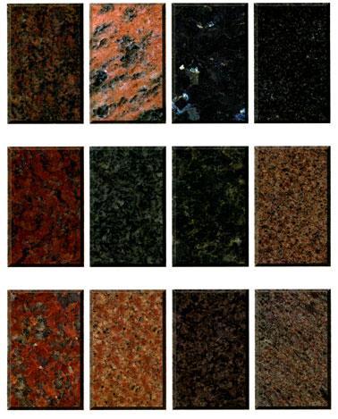 gray, brown Strong, hard, nonporous Used in flooring, interior or