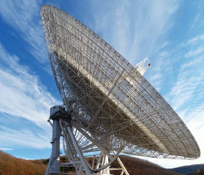 Effelsberg Radio Telescope Total integration