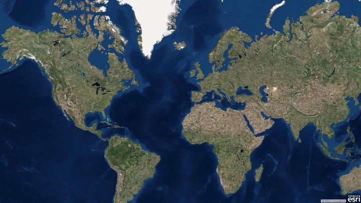 World Imagery Map This map is a compilation of satellite and aerial imagery worldwide.