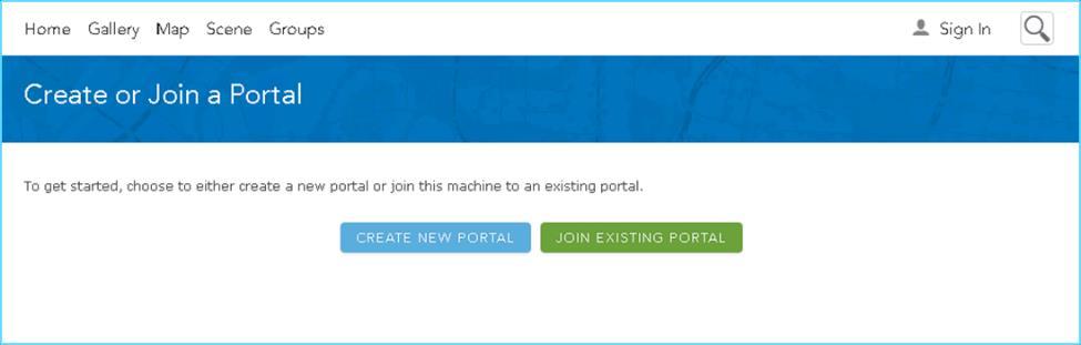 Portal for ArcGIS- Web