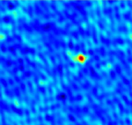 Offset (arcsec) 200 100 0 100 200 200 100 0 100 200 Offset (arcsec) 0.21 0.18 0.15 0.12 0.09 0.06 0.03 0.00 0.03 Fig. 1. VLA image of a pulse from transient pulsar J0628+0909.