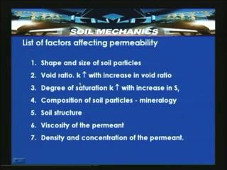 Soil Mechanics Prof. B.V.S. Viswanathan Department of Civil Engineering Indian Institute of Technology, Bombay Lecture 24 Flow of water through soils-v Welcome to lecture five of flow of water through soils.