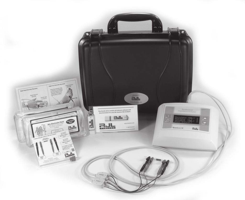 QUANTUM IV BIA Analyzer $2,590.00 INCLUDES FEATURES Product Overview - The Quantum IV is our newest release for healthcare professionals and in providing an accurate and battery.