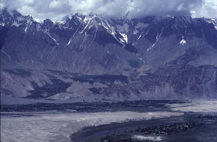 View of the south side of the Skardu