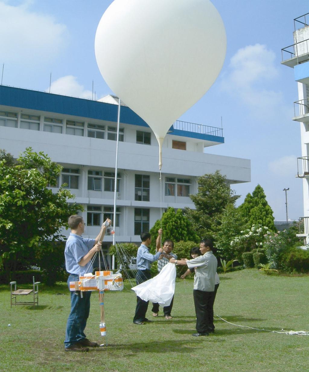 Balloon borne observations for