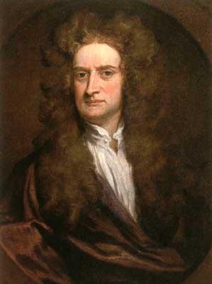 predicted, or new Sir Isaac Newton, c. 1702. effects can be envisioned.