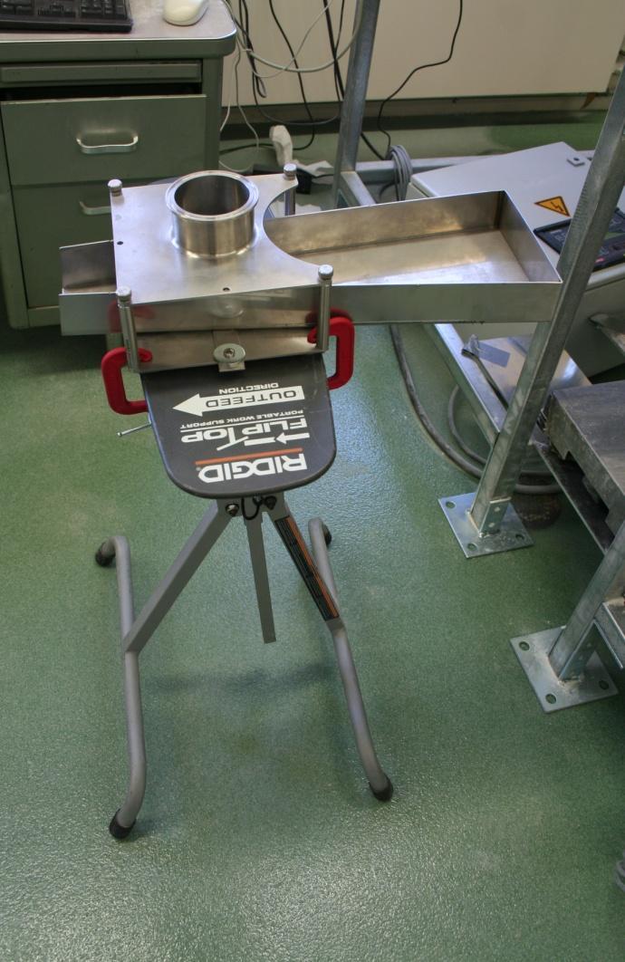 CDI Spectrometer installed on a powder