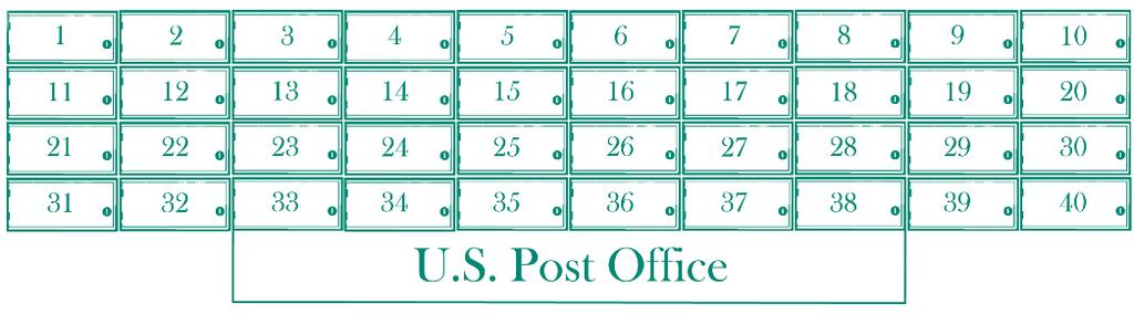 Lesson 6 Solve the logic problems. Which post office box matches each set of information? 7. a. This box number is an even number. Its two digits are identical. It is box. 8. a. This box number is a multiple of 12.