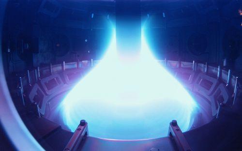 The Solution: Fusion Power At extremely high temperatures (over 10 6 C), gases convert to plasma. In this state, atomic nuclei separate from their electrons and are able to undergo fusion.