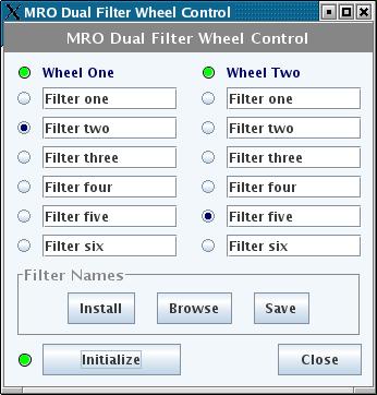 Filters Clicking on Filter will display the window shown in illustration 6.