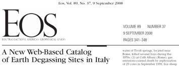 in Italy Databases of gas emissions ITALY GOOGAS