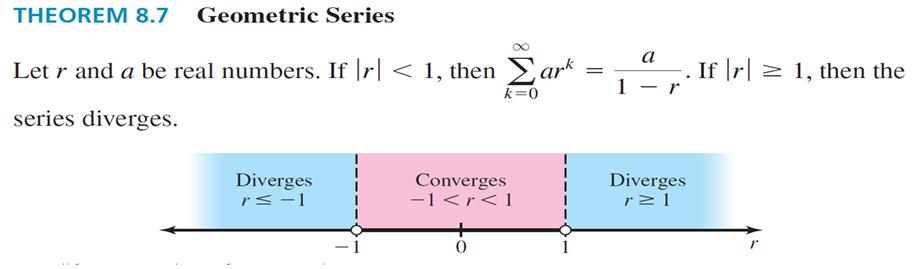Example 10.8: Give the series, 1 1 ( 1) 1 ( 1) 1 ( 1)... ( 1)... 1 (a) Fid S 1, S 2, S 3, S 4, S 5 ad S 6. (b) Fid S. (c) Show that the series diverges.