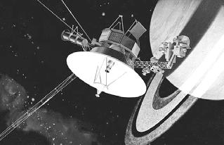 Voyager 1 and 2 were launched in 1977 and utilized a rare alignment of the gaseous planets to swing from one planet to the next, using their gravity as propulsion.