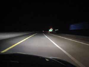 Night Driving More vehicle accidents