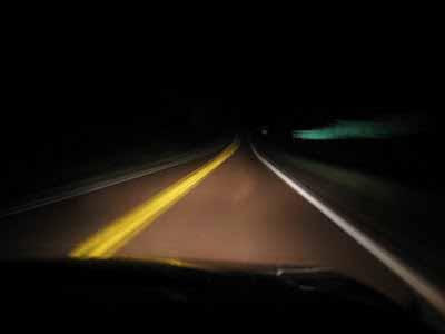Night Driving Flip your rear view mirror to the NIGHT position in order to reduce glare from headlights of vehicles behind you.