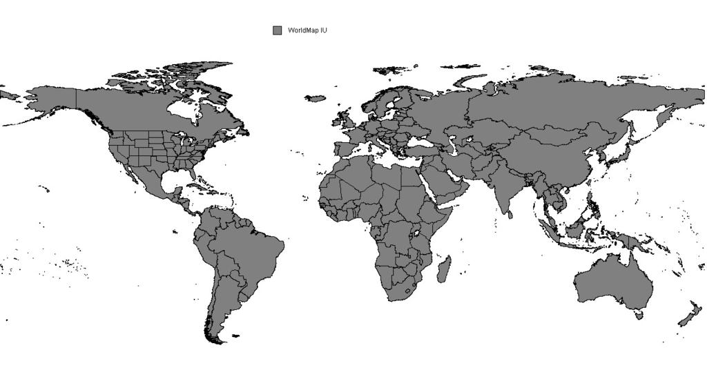 PTV World Map 2014 (Standardmap) Map version name (Core) Map version name (Logistic)