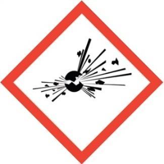 2. GHS Pictogram(s) A GHS hazard pictogram consists of a black and white symbol with a red diamond surrounding