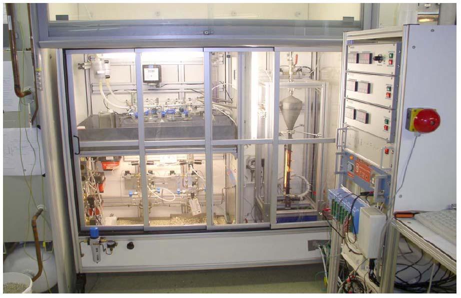 Exhaust gas neutralization system ALD reactor