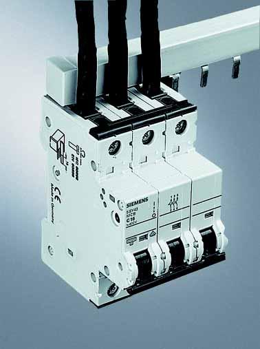 Overview MCBs are used to protect plants in buildings and for industrial applications. The devices can be used as main switches for the disconnection or isolation of plants.