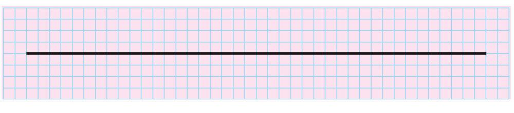 Example Problem (7.1): The line shown here is 10cm long: a) Draw a standing wave with one node between the ends.