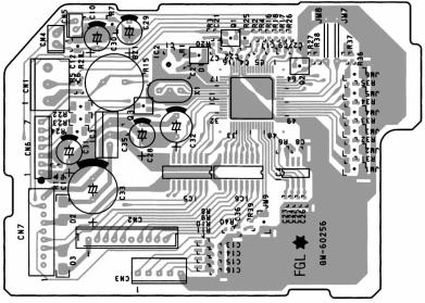 CONTROLLER P.C. BOARD ASSEMBLY (MAIN PCB) (Viewed