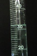 in this graduated cylinder Make an estimate of the volume: uncertain 31.