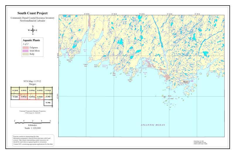 NL Shelves Bioregion: Communitybased Coastal Resource Inventory From 1996 to 2009