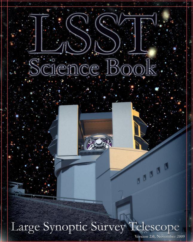 The Science Opportunities are Summarized in the LSST Science Book Contents (~600 pages) : Introduction LSST System Design System Performance Education and Public Outreach The Solar System Stellar