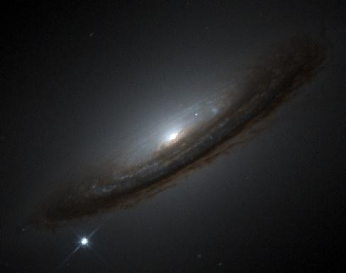 Figure : A supernova of type ia in galaxy NGC 56.