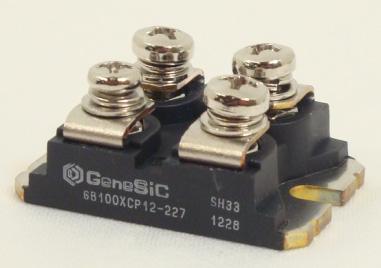 IGBT/SiC Diode Co-pack Features Optimal Punch Through (OPT) technology SiC freewheeling diode Positive temperature coefficient for easy paralleling Extremely fast switching speeds Temperature