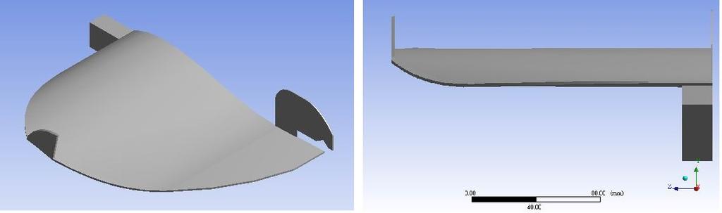 actual research about the winglet size and angle, therefore, everything need to start from ground in this case.