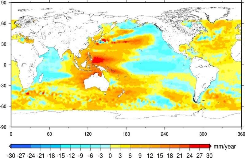 estimated by the NEMO ocean circulation model (no