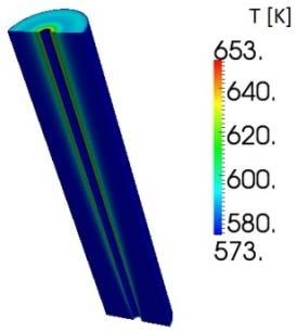 70 Four Parameter Heat Transfer Turbulence Models for Heavy Lqud Metals dameter of D = 64 mm and d = 8 mm, respectvely.