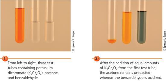 Oxidation of Benzaldehyde Chemical Reactions - Oxidation Effectiveness of the reagents used to test