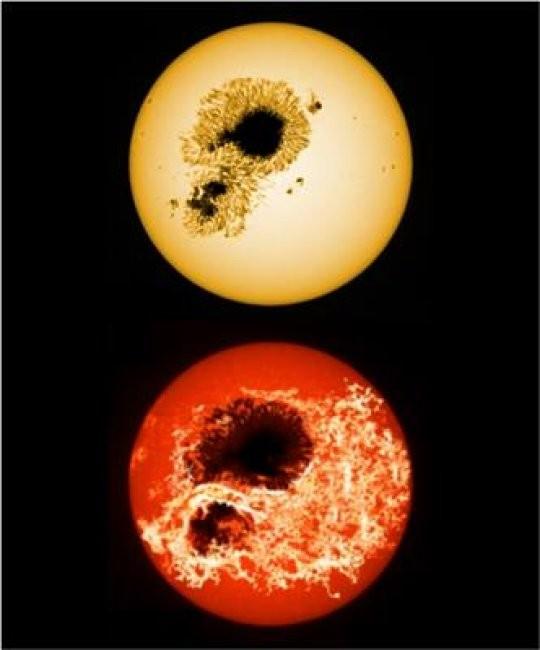 Magnetic fields/starspots can cause inflation of an active (young) star.