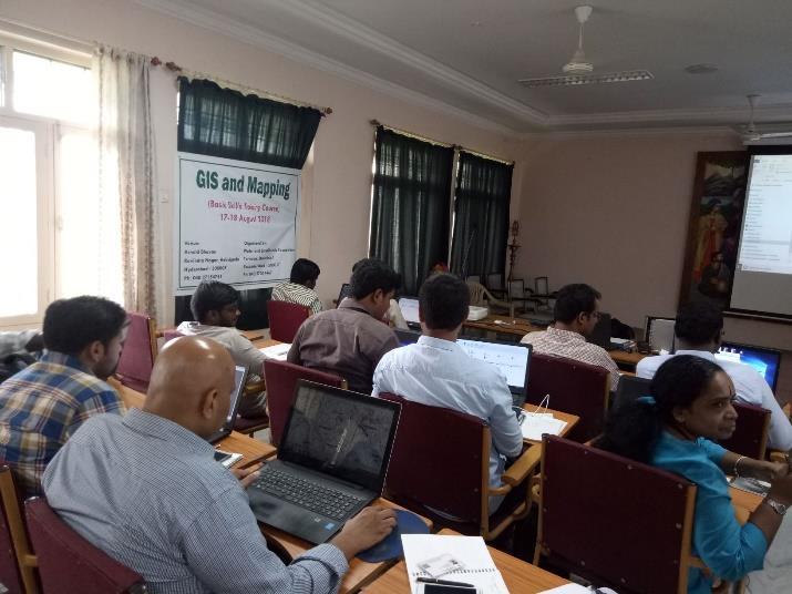 Brief note on GIS and Mapping Training Course Venue: Arnold Bhavan, 8-11, Ravindra Nagar, Habsiguda, Hyderabad-500013 Duration: 17-18 Aug 2018 Water and