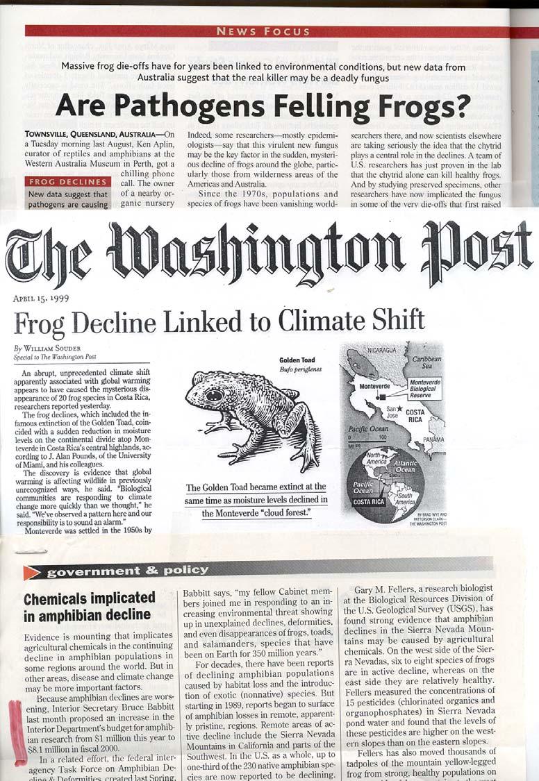 Science 1999 Washington Post