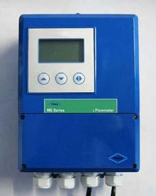 It can measure volume flow of conductive liquids such as water, sewage, acid, alkali and salt as well as mixture of liquid and solid.