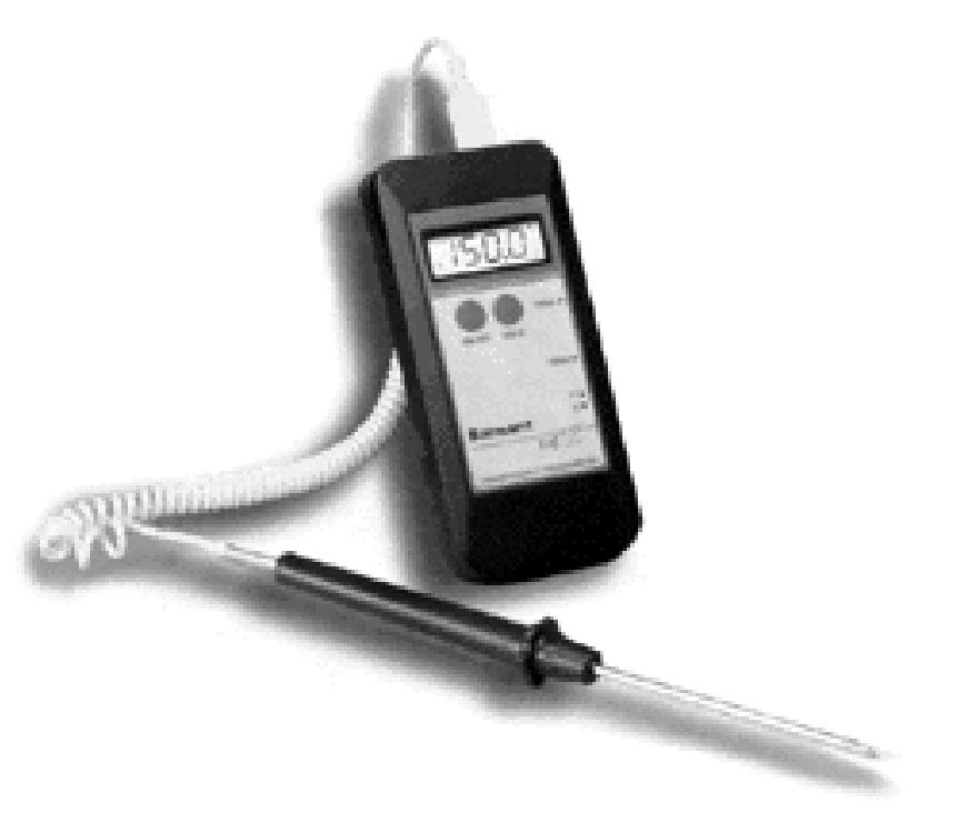 (c) A thermometer uses a thermometric property to measure temperature. The thermometric property of a thermocouple thermometer is emf. Explain the underlined terms.