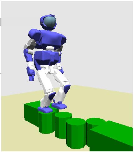 pdf 11:12 ZMP Summary ZMP is the rescue for conventional methods: ZMP-stability the robot can be controlled as if foot is glued (virtually) to the ground!