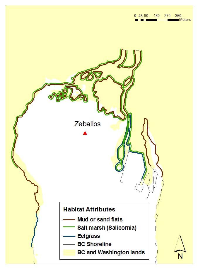 Zeballos (Esperanza Inlet) all protected or